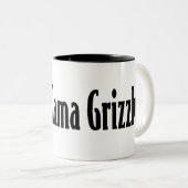 Ich bin MAMA GRIZZLY Zweifarbige Tasse (VorderseiteRechts)