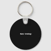Ich bin Mama Liebling: Funny Gift Idea Schlüsselanhänger (Rückseite)