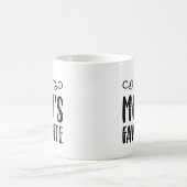 Ich bin Mama Liebling Kaffeetasse (Mittel)