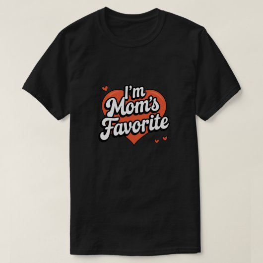 Ich bin Mama Lieblings-Funny-T - Shirt (Design vorne)