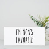 Ich bin Mama Lieblingsjunge (Stehend Vorderseite)