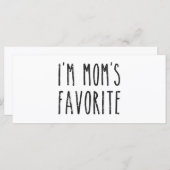 Ich bin Mama Lieblingsjunge (Vorne/Hinten)