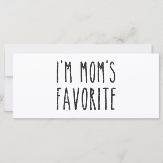 Ich bin Mama Lieblingsjunge (Vorderseite)