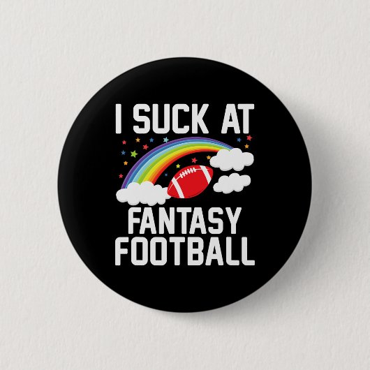 Ich bin Mama Männer Fantasy Football Verlierer - S Button (Vorderseite)