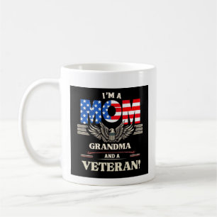 Ich bin Mama, Oma und Veteran Kaffeetasse