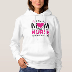 Ich bin Mama und Krankenschwester Hoodie