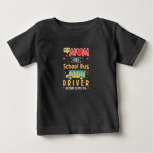 Ich bin Mama- und Schulbusfahrer Baby T-shirt