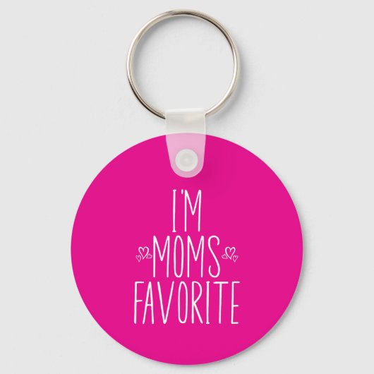 Ich bin Mamas Liebling Schlüsselanhänger (Vorderseite)