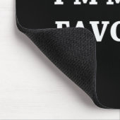 Ich bin Mama's Lieblingsjubiläum zum Geburtstag Mousepad (Ecke)