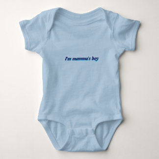 Ich bin Mammas Babyanzug Baby Strampler