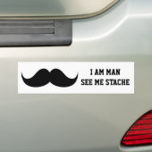 Ich bin Mann sehe mich der lustige stach Autoaufkleber (Auf Auto)