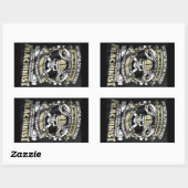 Ich bin Maschinenist Rechteckiger Aufkleber (Blatt)