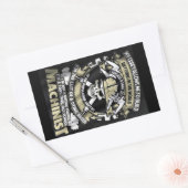 Ich bin Maschinenist Rechteckiger Aufkleber (Umschlag)