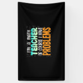 Ich bin Mathematiklehrer Banner (Vertikal)