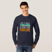 Ich bin Mathematiklehrer T-Shirt (Vorne ganz)