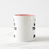 ICH BIN MATHILFE DER 2-Tone-KAFFEE-TASSE Zweifarbige Tasse (Mittel)
