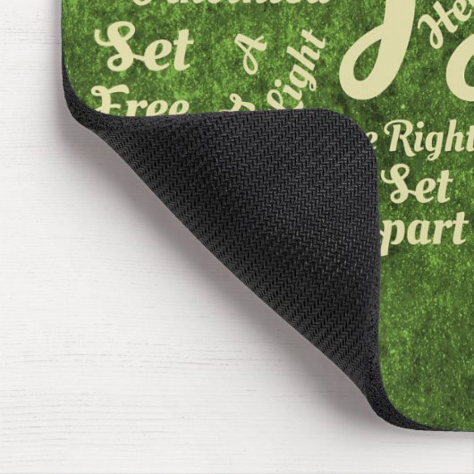 Ich bin Mausunterlage Mousepad (Ecke)