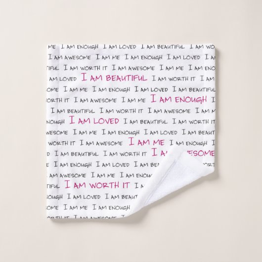 Ich bin ME Badhandtuch Set (Waschlappen)