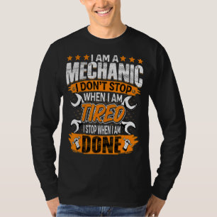 Ich bin Mechanic Garage Worker Automotive Auto Mec T-Shirt