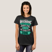 Ich bin Mechaniker Auto Mechanische Garage T-Shirt (Vorne ganz)