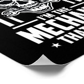 Ich bin Mechaniker Diesel Poster (Ecke)