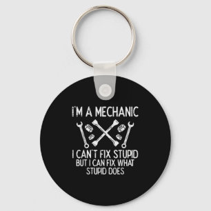 Ich bin Mechaniker, kann Stud-Funny-Car-Autogarage Schlüsselanhänger