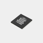 Ich bin Mechaniker Mekanic I Fix Cars Funny Repara Post-it Klebezettel (angewinkelt)