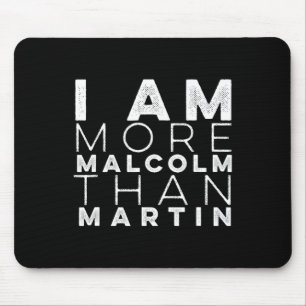 Ich bin mehr Malcolm als Martin Resist Vintag. Mousepad