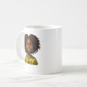 Ich bin mein Bestes Kaffeetasse (Vorderseite Links)
