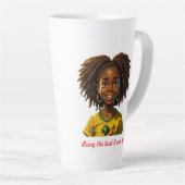 Ich bin mein Bestes Milchtasse (Rechte Ecke)