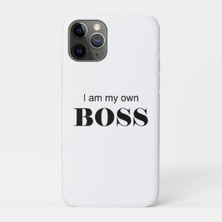 Ich bin mein eigener Boss! Case-Mate iPhone Hülle
