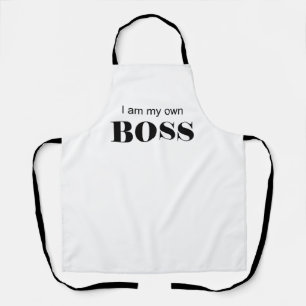 Ich bin mein eigener Boss! Schürze