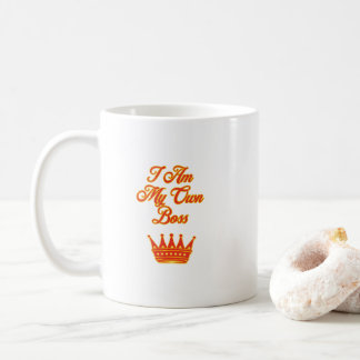 Ich bin mein eigener Chef Kaffeetasse