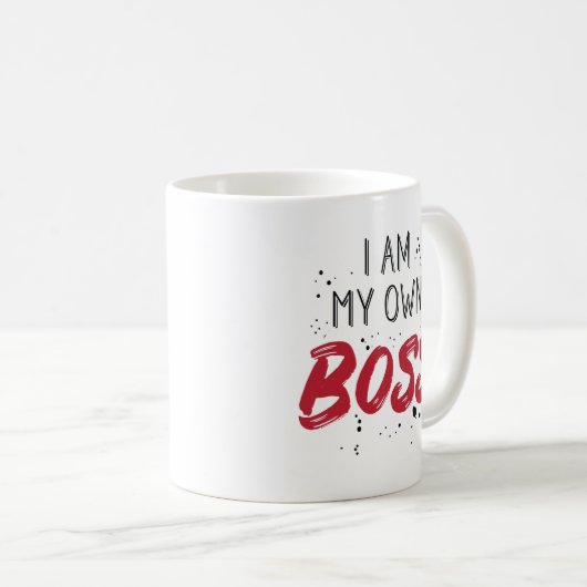 Ich bin mein eigener kaffeetasse (VorderseiteRechts)