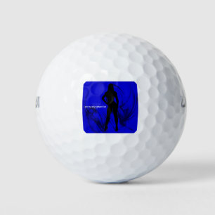 Ich bin mein einziger Wettbewerb - Fitness / Bodyb Golfball