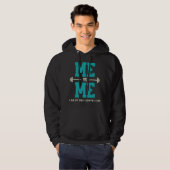 Ich bin mein einziges Sprichwort für Wettbewerbsar Hoodie (Vorne ganz)