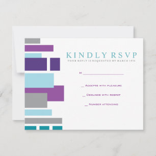 ICH BIN MEIN GELIEBTER Hochzeits-Einladungskarte A RSVP Karte