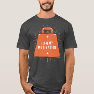 Ich bin mein Motivation Workout Motivierend Zitat T-Shirt