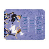 ICH BIN MEIN UNOVED Wedding Save the Date Magnet (Horizontal)