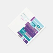 ICH BIN MEIN UNTERGEBEN SERVIETTE (Ecke)