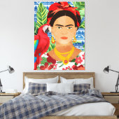 Ich bin meine eigene Muse. Ich kenne das Thema am  Leinwanddruck (Insitu (Schlafzimmer))