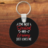 Ich bin meine großartigen Lieben nicht für eine lu Schlüsselanhänger (Vorderseite)