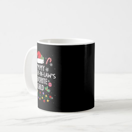 Ich bin meine Mutter in Gesetzen Lieblingskindern Kaffeetasse (Vorderseite Links)