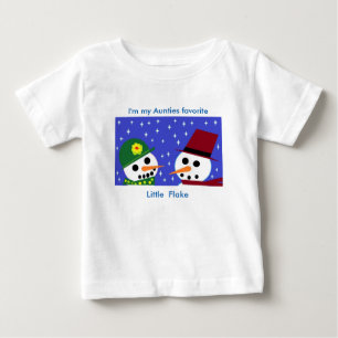 ICH BIN MEINE TÄTIGKEITEN LIEBER KLEINEN FLAKE BAB BABY T-SHIRT