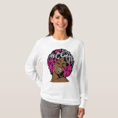 Ich bin meine Vorfahren träumen Hot Pink Bubblegum T-Shirt (Vorne ganz)