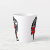 Ich bin meine Vorfahren Wildest Träume Milchtasse (Vorderseite)