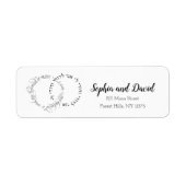 Ich bin meines Geliebten meine Rücksendeadressen-A (Vorne)