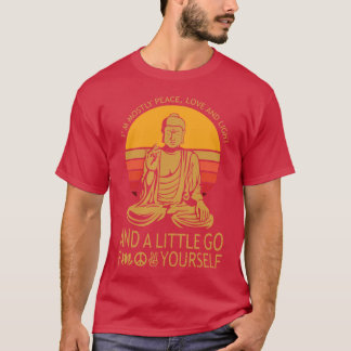 Ich bin meistens Frieden Liebe Und Licht V1 Sauber T-Shirt