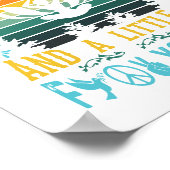 Ich bin meistens Liebe und Licht und ein wenig... Poster (Ecke)