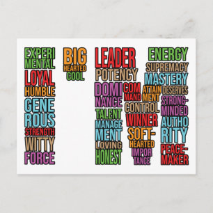 Ich bin Melanin Woman Inspirational Positive Motiv Feiertagspostkarte